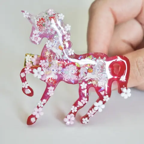 กิ๊บม้า Peach Pony Luck