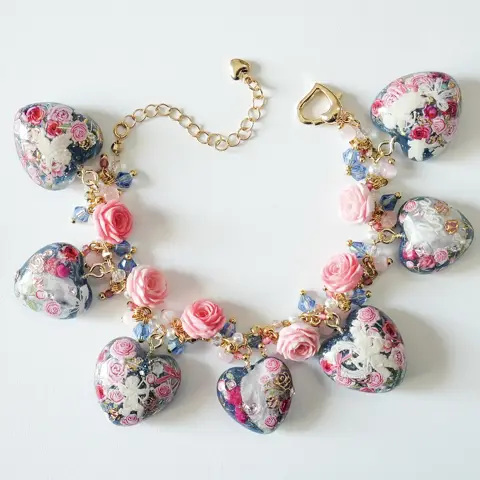 ข้อมือ Cupid Rosedenim