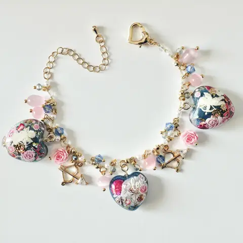 ข้อมือมินิ Cupid Rosedenim