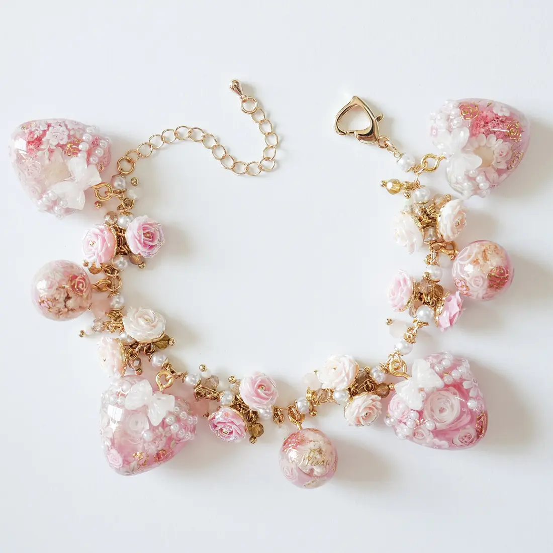 ข้อมือ Pinkpearl Rose สร้อยข้อมือ MIMEAR