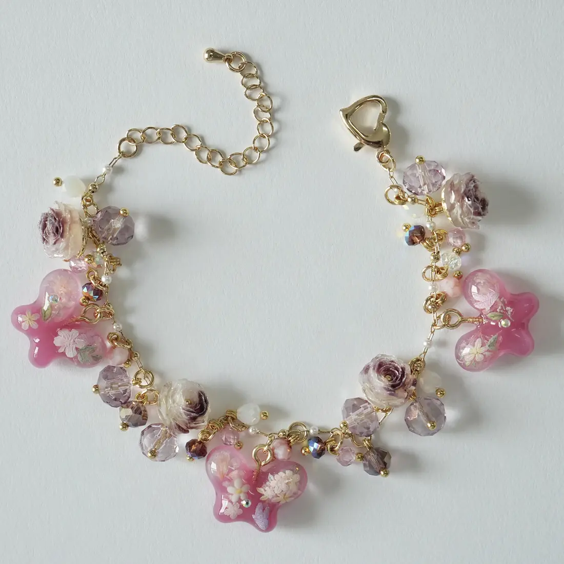ข้อมือมินิ Her Floral สร้อยข้อมือ MIMEAR
