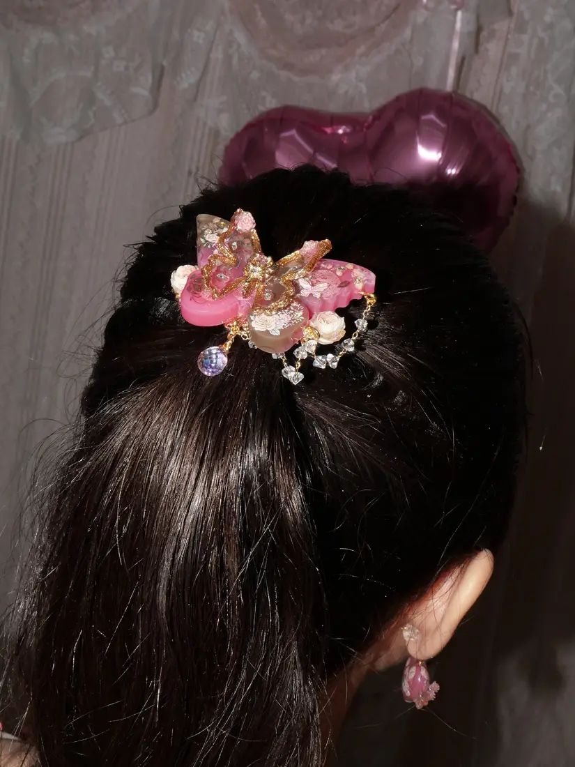 กิ๊บผีเสื้อ Her Floral กิ๊บติดผม MIMEAR