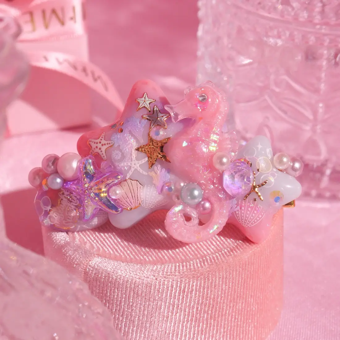 กิ๊บดาวม้าน้ำ Kawaii Seahorse กิ๊บติดผม MIMEAR