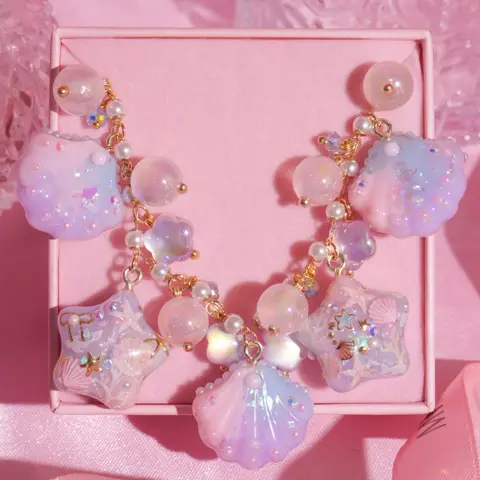 ข้อมือ Ribbon & Shellstar
