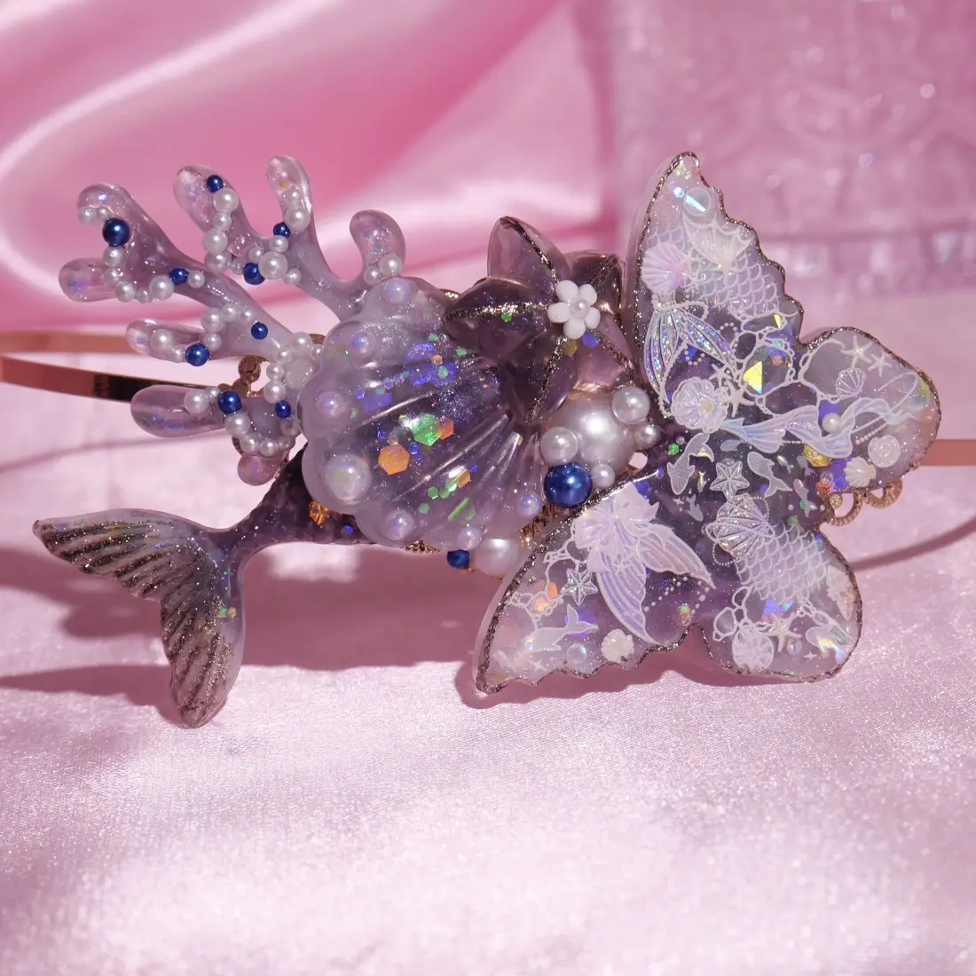 คาดผม Nightsky Mermaid กิ๊บติดผม MIMEAR