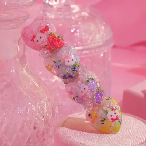 กิ๊บหัวใจเรียง Mix Berry Jelly Freeze