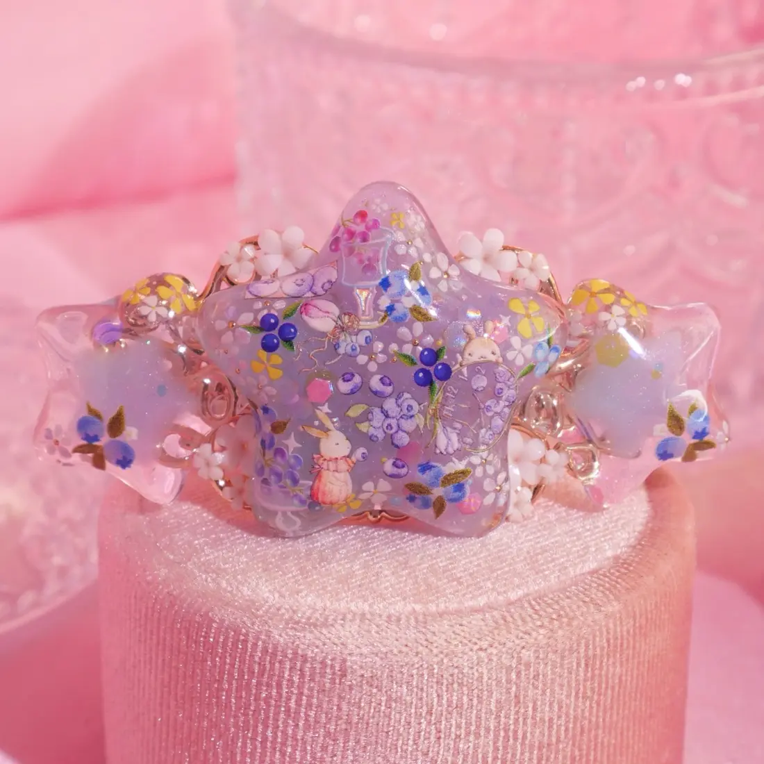 กิ๊บดาว Icy Blueberry กิ๊บติดผม MIMEAR