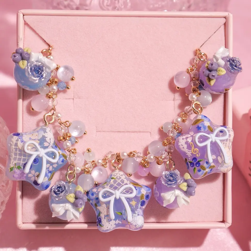 ข้อมือ Blueberry Bunny Corset Full สร้อยข้อมือ MIMEAR