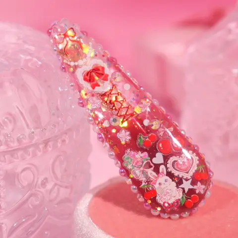 กิ๊บยาว Cherry Bunny Lace
