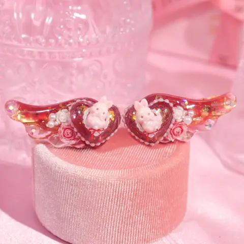 Set กิ๊บ Cherry Bunny Lace