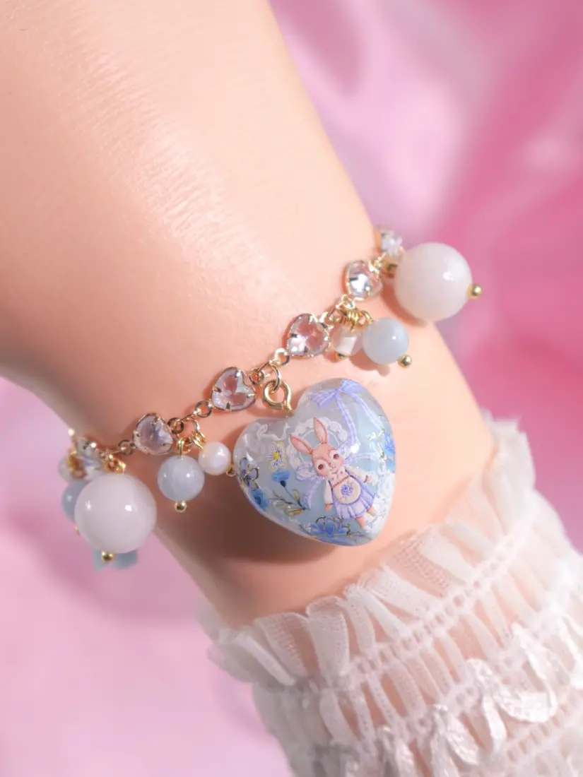 ข้อมือ Princess Blue Mini สร้อยข้อมือ MIMEAR