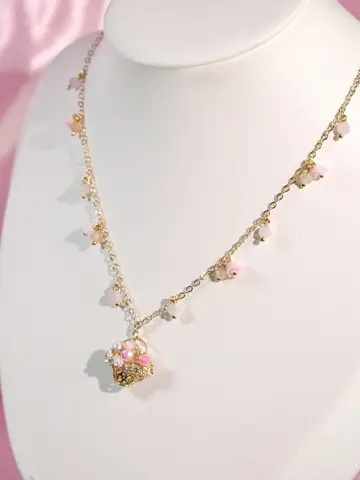 สร้อยคอตะกร้า Blossom Basket