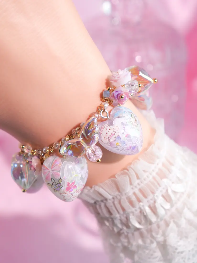 ข้อมือ Heaven Glass Full สร้อยข้อมือ MIMEAR