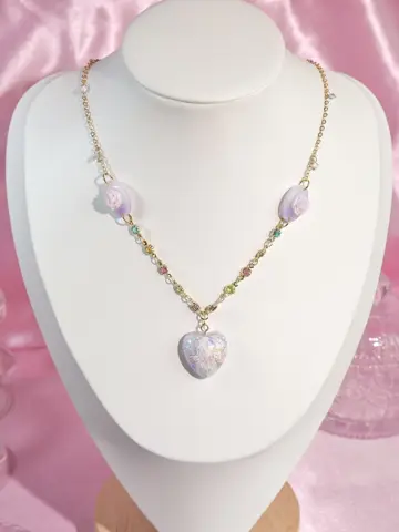 สร้อยคอหัวใจ Heaven Glass