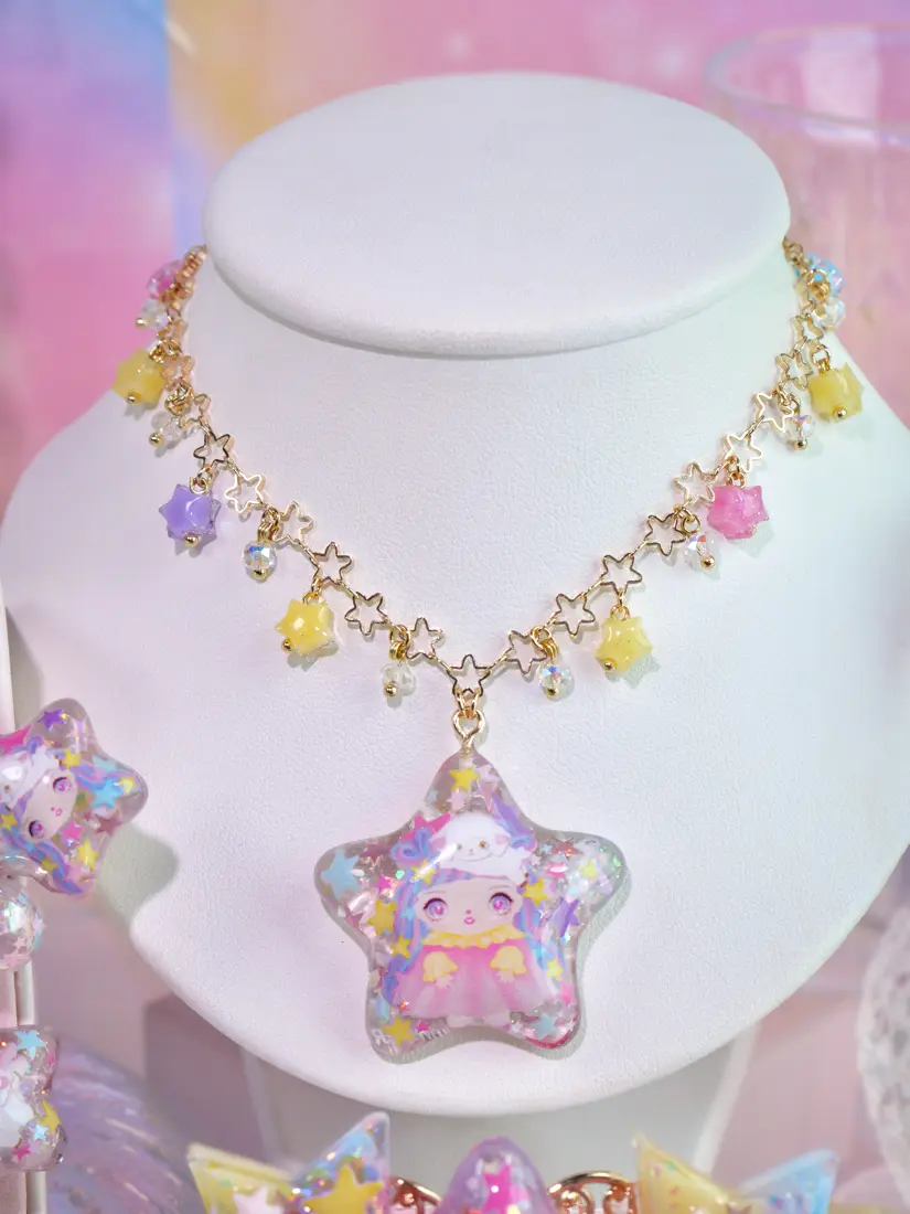 สร้อยคอ THE FIRST STAR ดวงดาวเป๋าใจใจกับเกาะแกะ สร้อยคอ MIMEAR