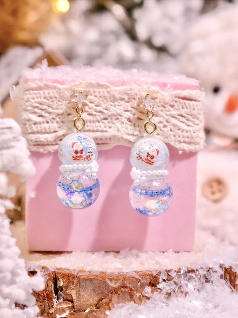 ต่างหู Snowman Glow ต่างหู MIMEAR