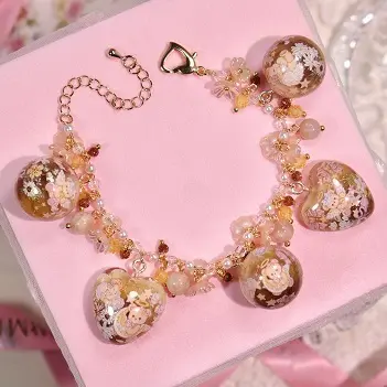 ข้อมือหมีนางฟ้าน้ำตาล สร้อยข้อมือ MIMEAR